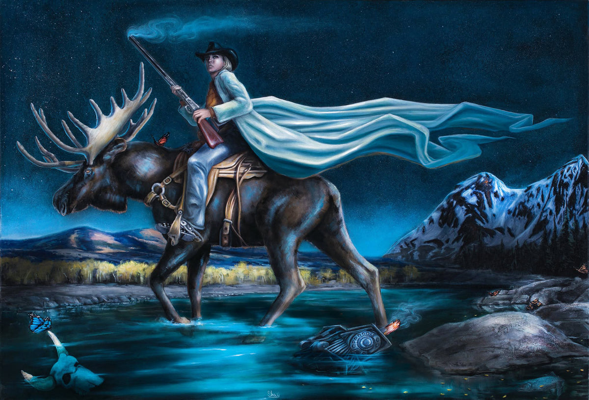 Just Riding a Moose