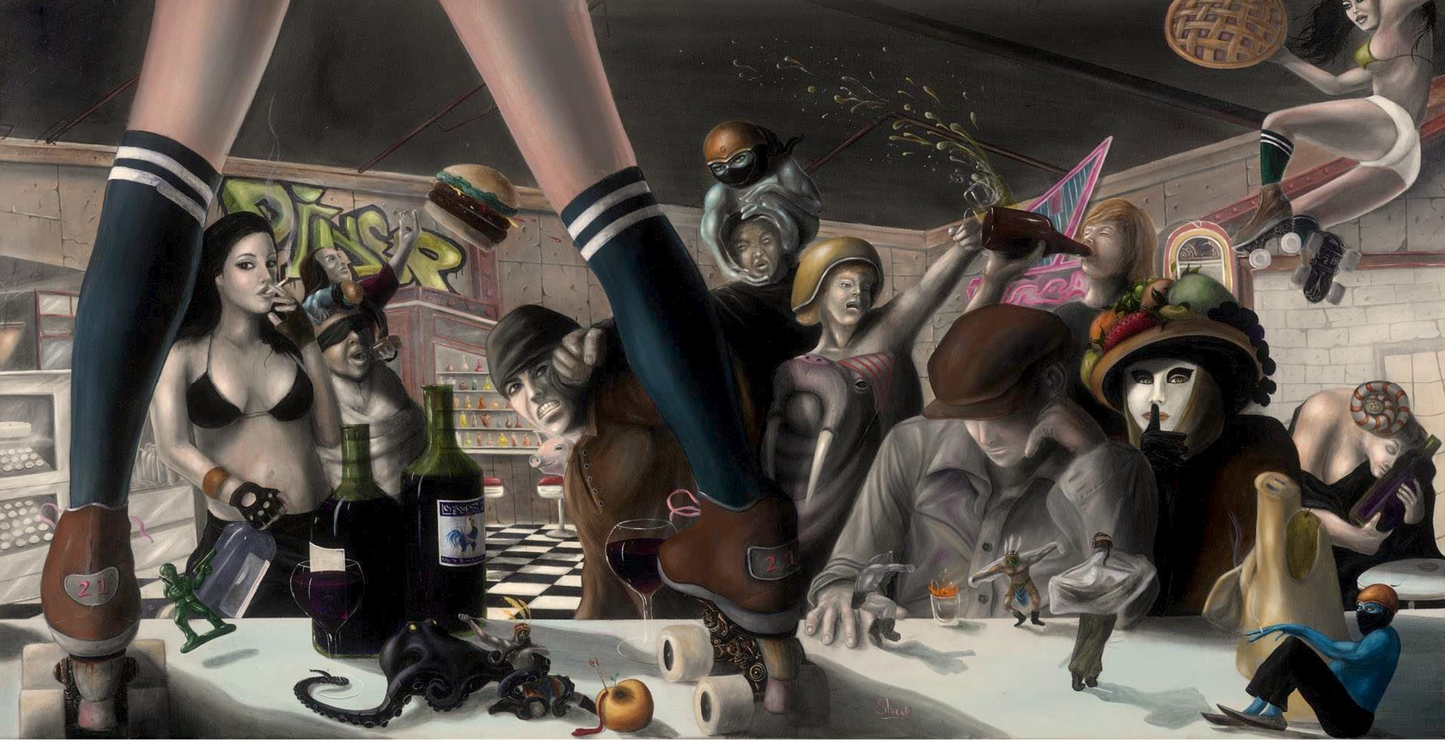 Gluttony - ORIGINAL (Inquire for Price)