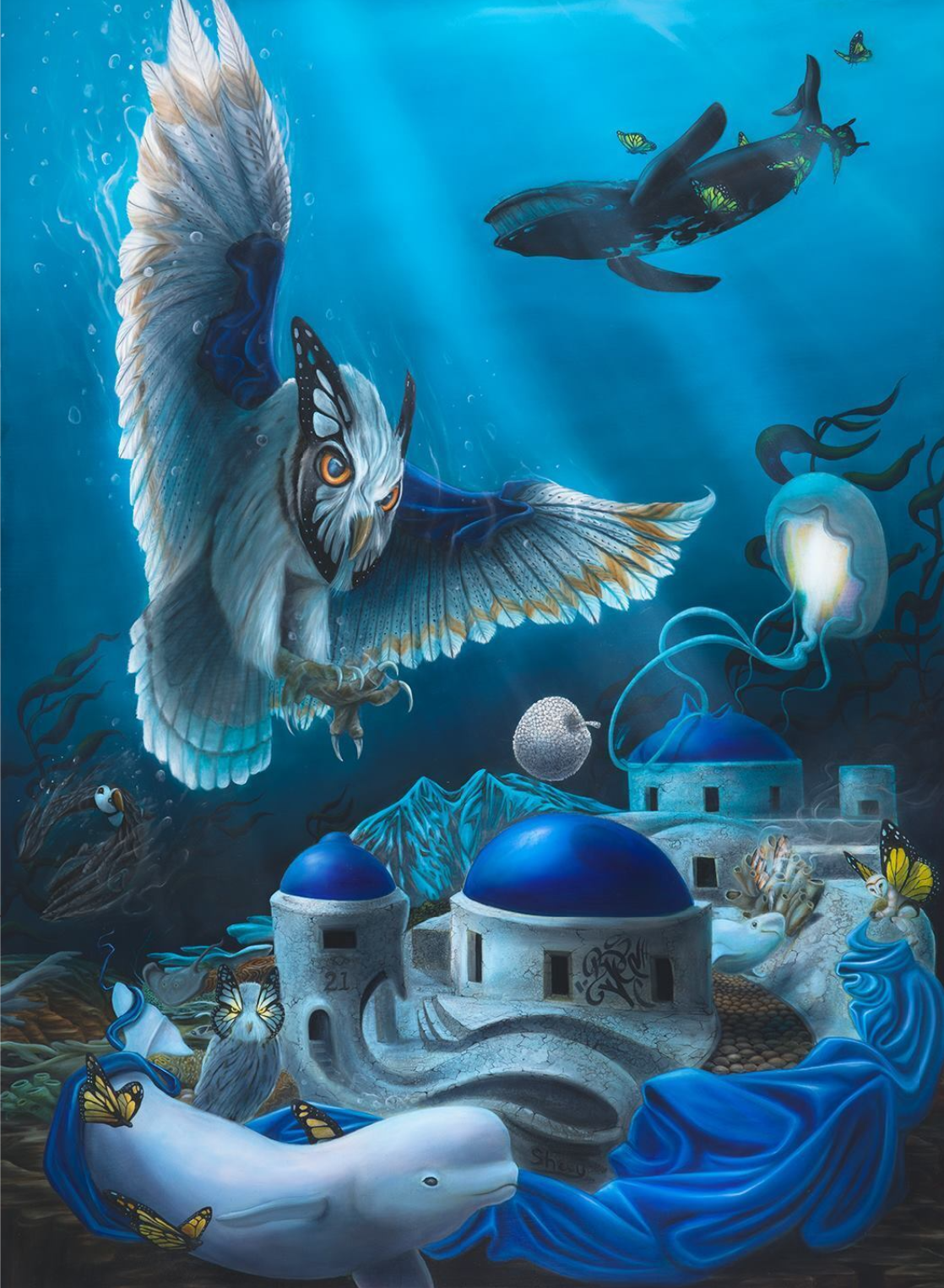 Path of the Narwhal - ORIGINAL (Inquire for Price)