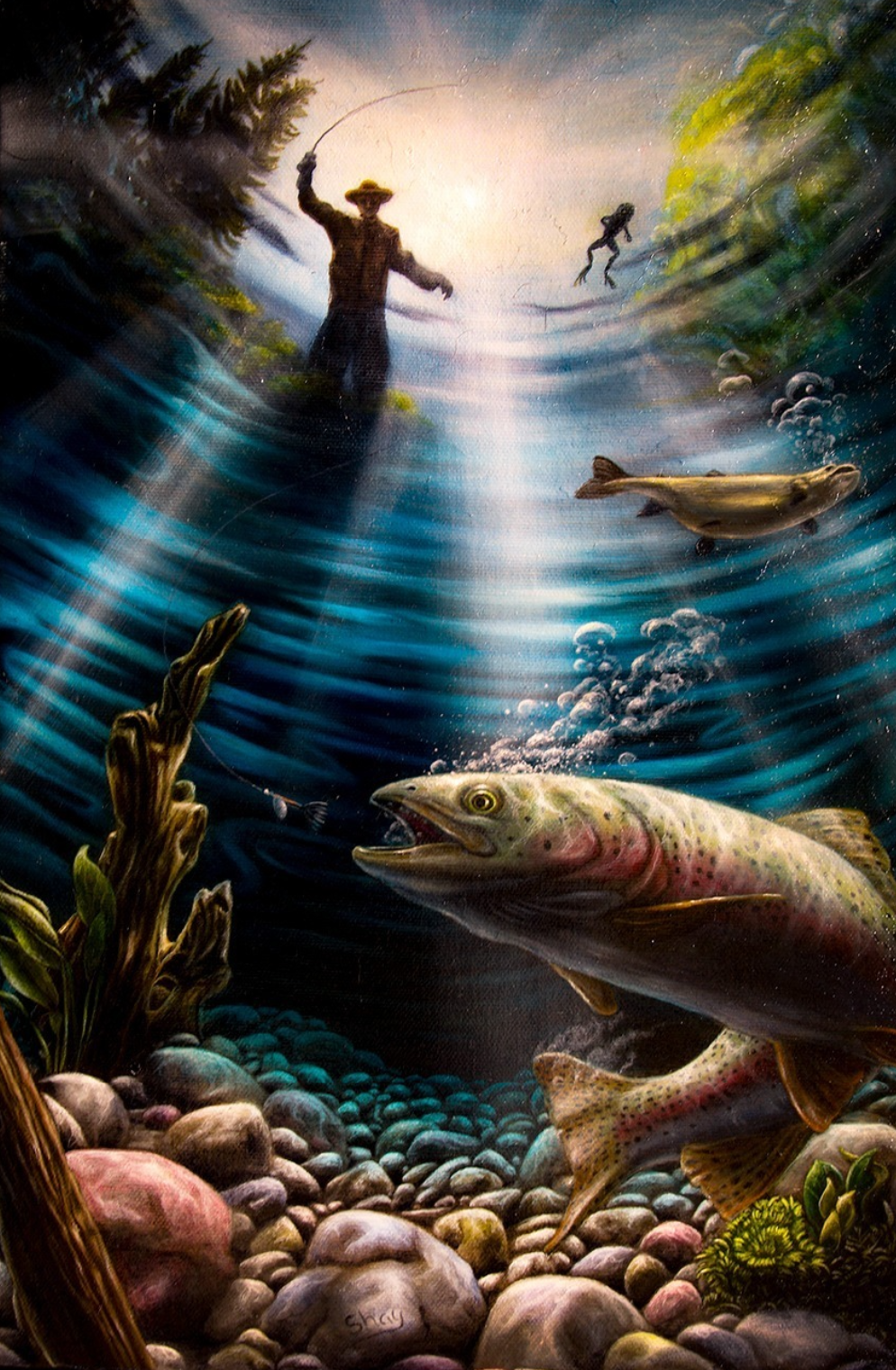 Perfect Catch - ORIGINAL (Inquire for Price)