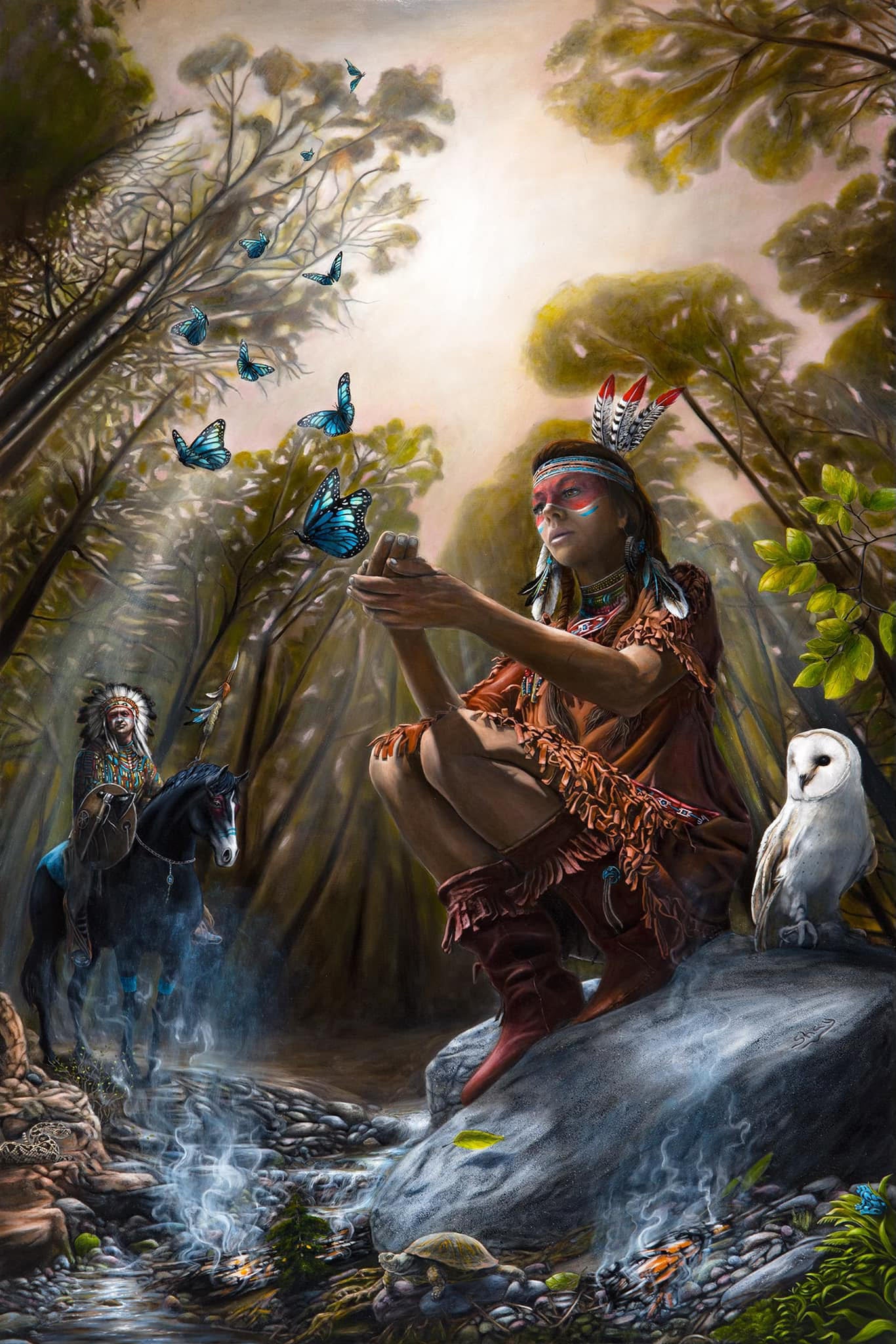 Spirit of Transformation - ORIGINAL (Inquire for Price)