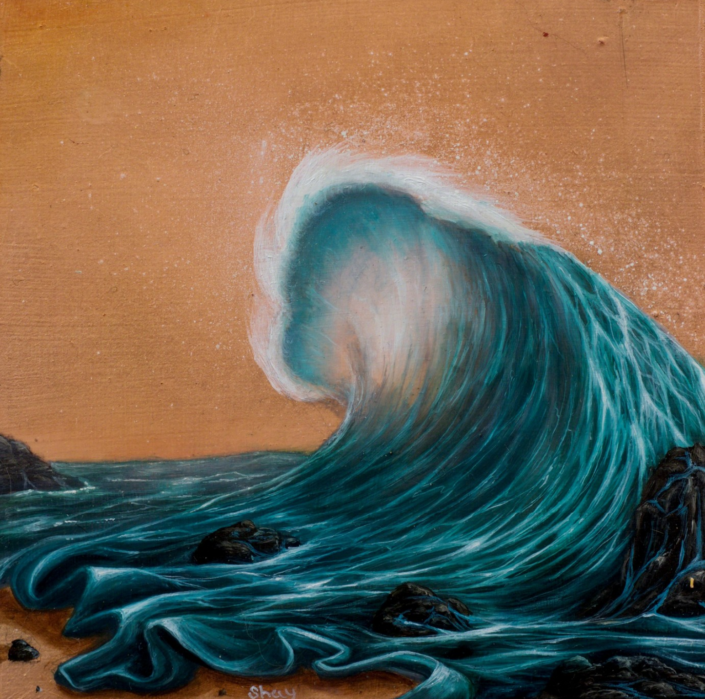 The Warm Wave- ORIGINAL (Inquire for Price)